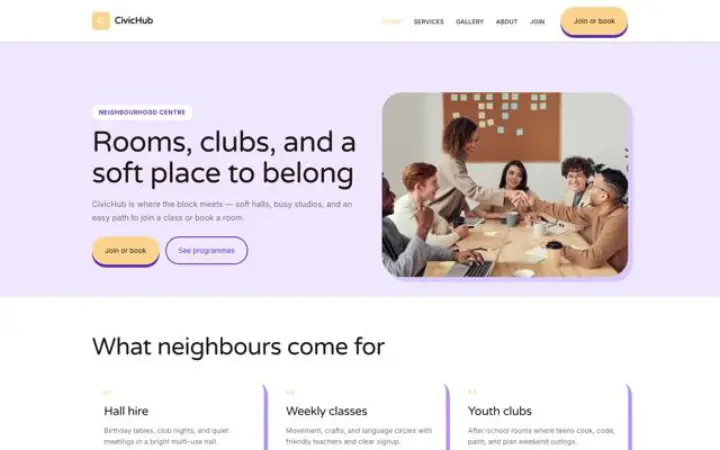 Tema CivicHub