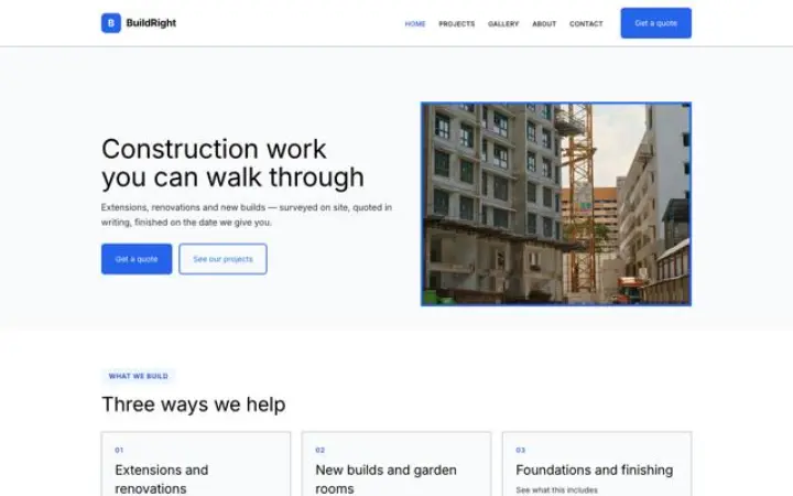 Tema BuildRight