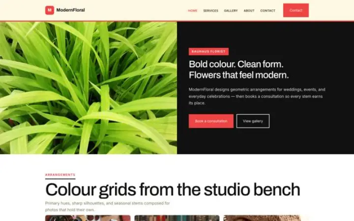 Tema ModernFloral